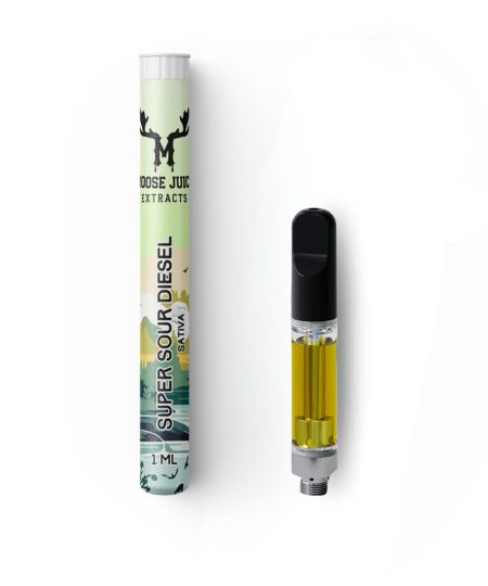 Moose Juice Extracts – Distillate Cartridge THC - 1g - Super Sour Diesel
