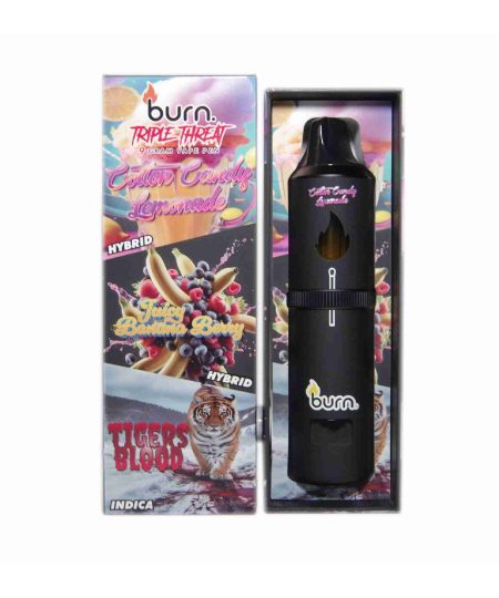 Burn Triple Threat – Disposable Vape – 9 Grams