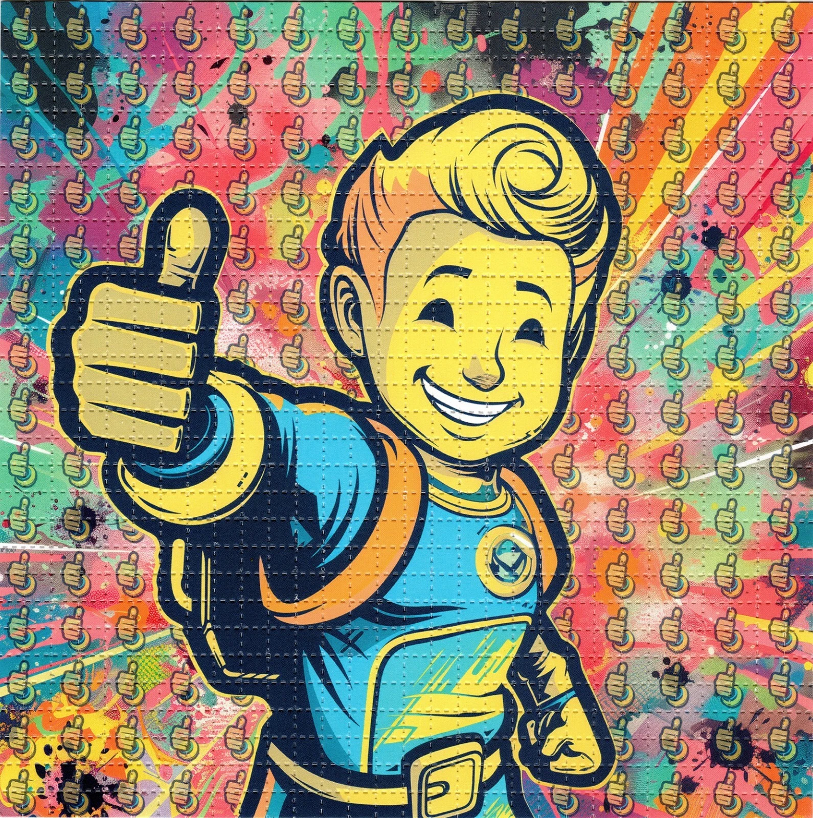LSD Tabs - 100ug Fallout Vault Boy
