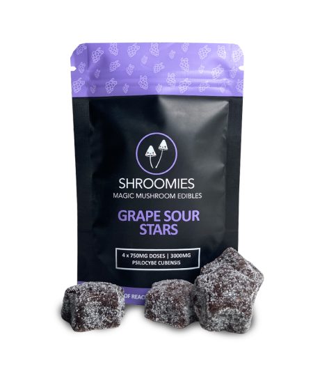Shroomies - Grape Sour Stars 3000mg