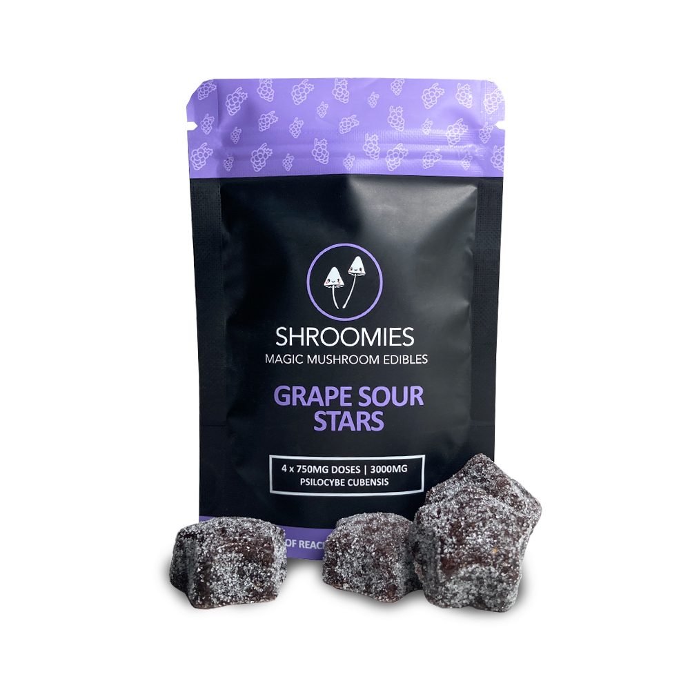 Shroomies - Grape Sour Stars 3000mg
