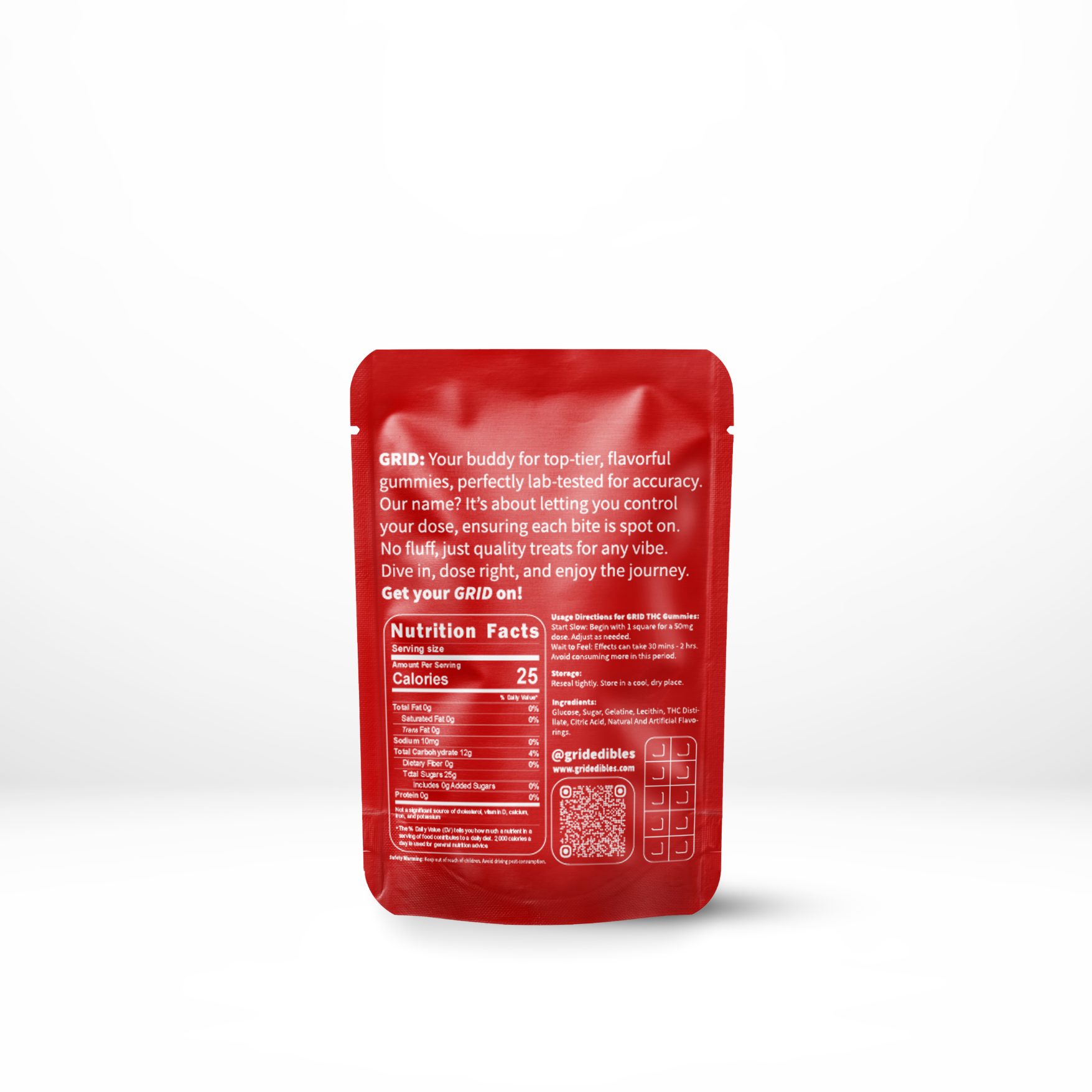 GRID – 1000mg THC Gummy – Cola - Image 2