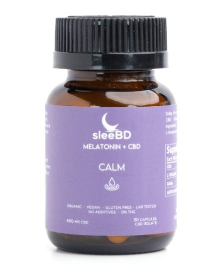 SleeBD - Calm Capsules 600mg CBD