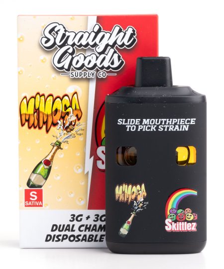 Alternative view of Straight Goods Supply Co. – Dual Chamber Disposable Vape (3+3 Grams)