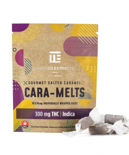 Twisted Extracts - Indica Salted Cara-Melts (300mg THC)