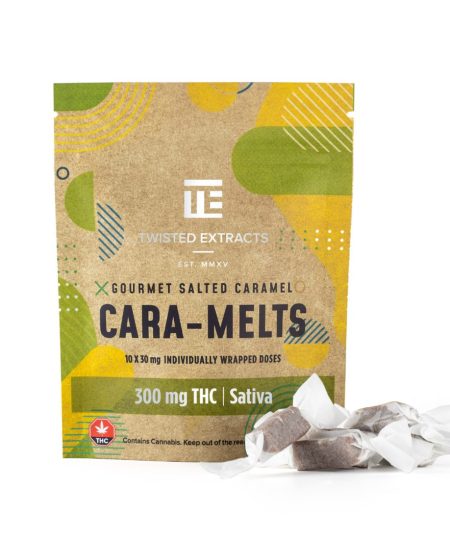 Twisted Extracts - Sativa Salted Cara-Melts (300mg THC)