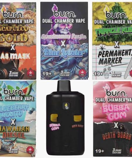Burn - Dual Chamber Disposable Vapes (3+3 Grams)