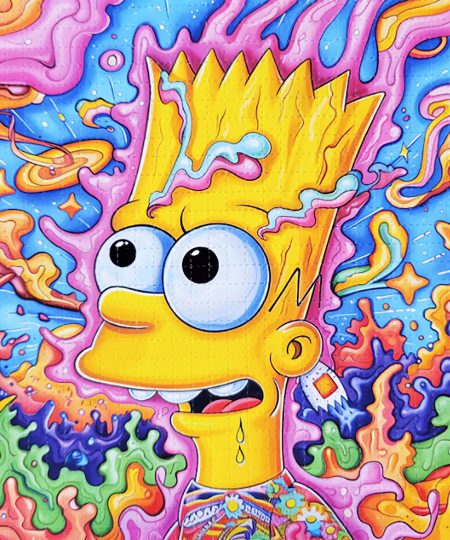 LSD Tabs - 125ug - Bart Simpson's Trip