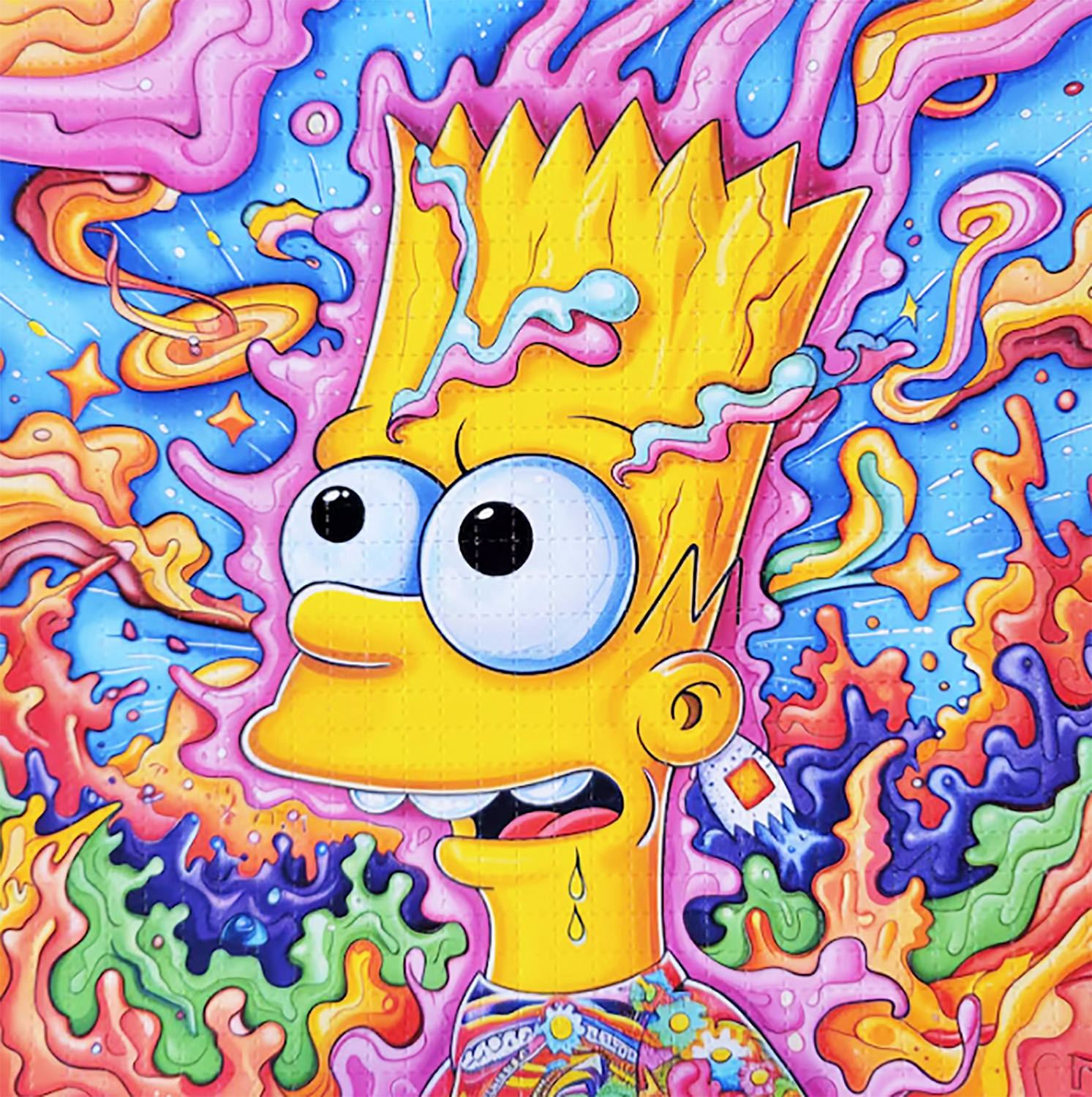 LSD Tabs - 125ug - Bart Simpson's Trip