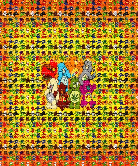 LSD Tabs - 125ug - Dancing Care Bears