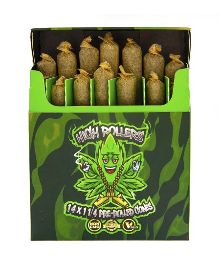 Alternative view of High Rollers Premium Craft Pre-Rolls - Hybrid