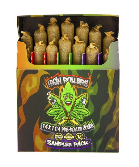 Alternative view of High Rollers Premium Craft Pre-Rolls - Sampler Pack