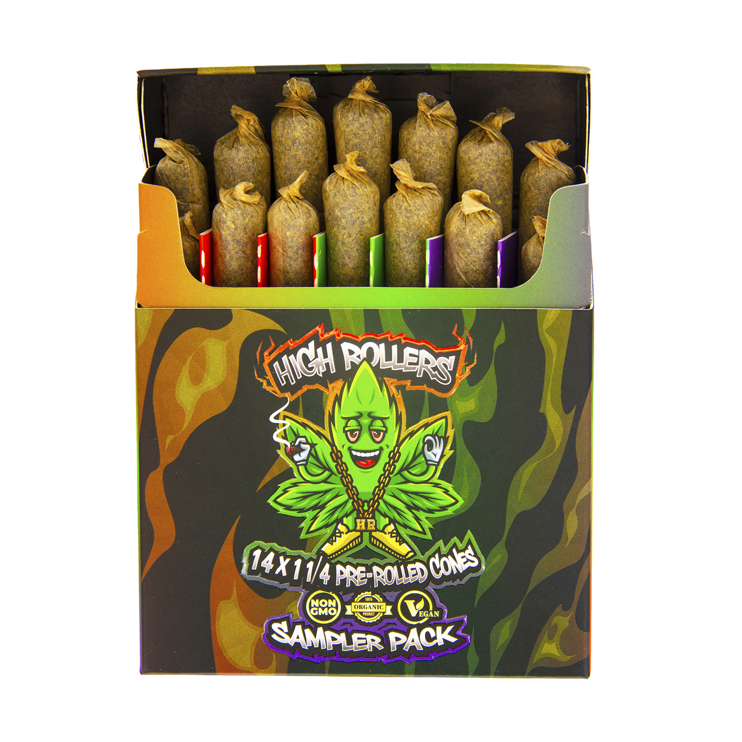High Rollers Premium Craft Pre-Rolls - Sampler Pack - Image 2