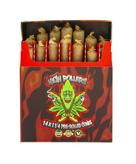 Alternative view of High Rollers Premium Craft Pre-Rolls - Sativa
