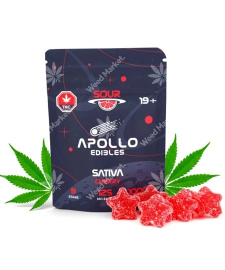 Apollo Edibles – 1000mg THC Shooting Stars Gummies